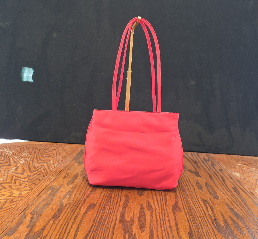 Babaton Red Shoulder Tote Bag
